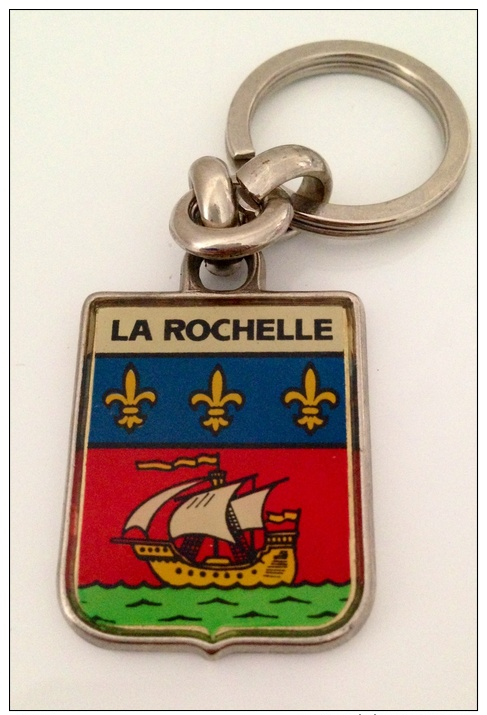 Porte Clefs Cles La Rochelle 42ème Congres National 25 Et 26 Mai 1990 - Sleutelhangers