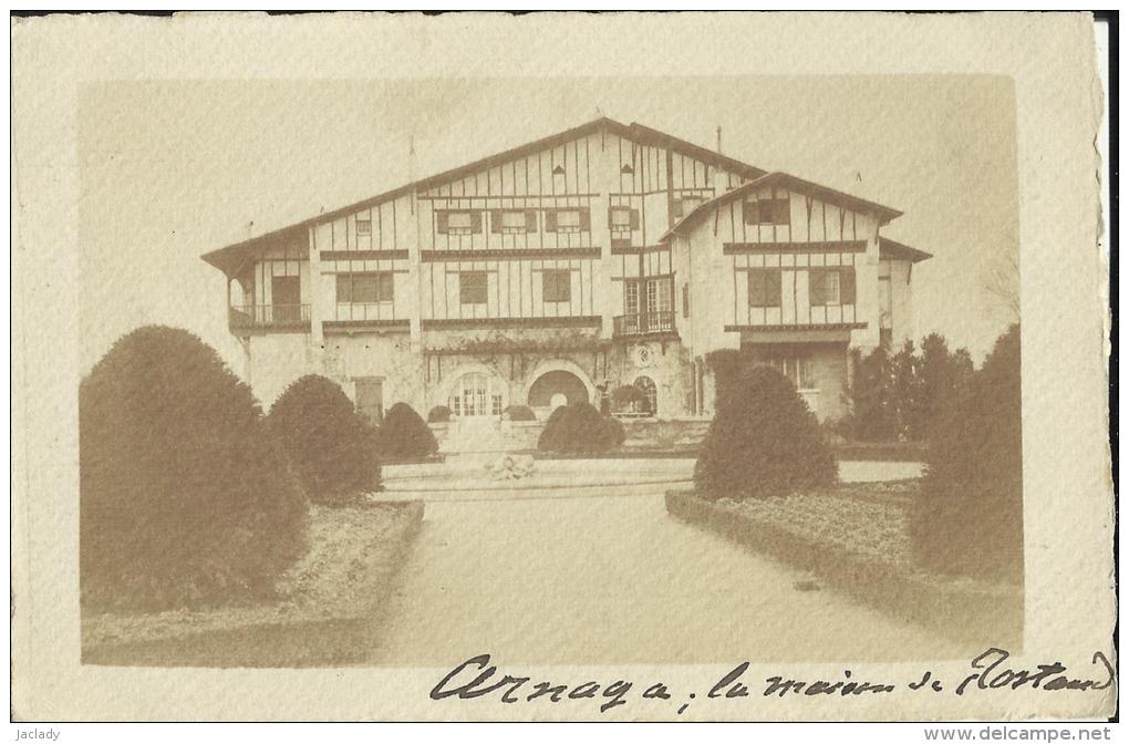 Arnaga -- La  Maison  De Rostand.      (2 Scans) - Hasparren