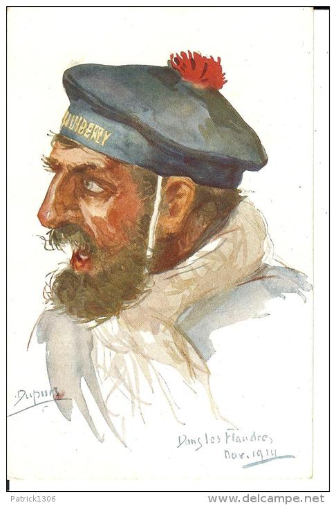 CPA  Illustration DUPUY Emile, Dans Les Flandres, Novembre 1914  8003 - Dupuis, Emile