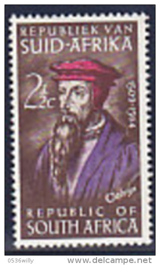 Südafrika 1964. J. Calvin, Reformator, Bibelübersetzer (B.1156) - Neufs