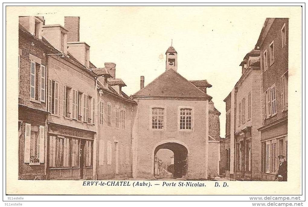 10  Ervy Le Chatel -    Porte St -Nicolas - Ervy-le-Chatel