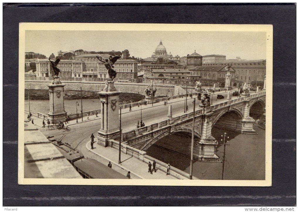 40021   Italia,    Roma -  Ponte  Vittorio  Emanuele,  NV - Ponts