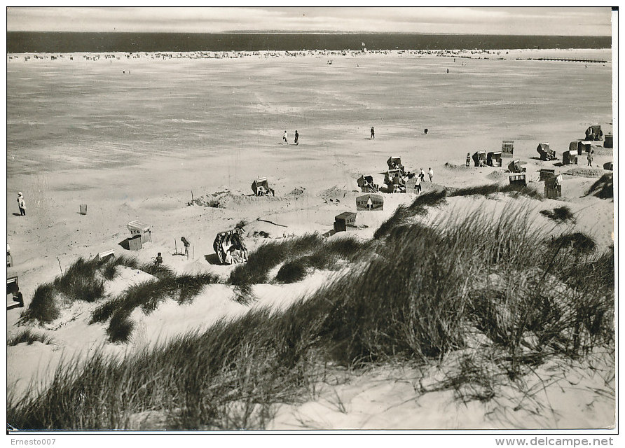 PK-CP Deutschland, Nordseeinsel Amrum, Der Badestrand Bei Norddorf, Gebraucht, Siehe Bilder! *) - Sylt