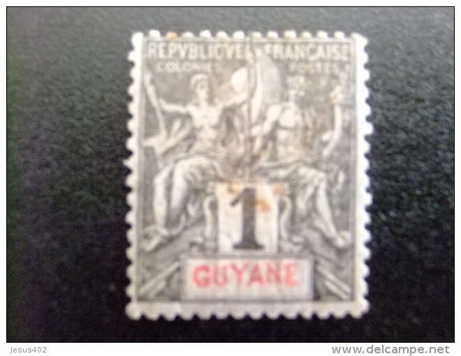 GUYANE  GUYANA  Año 1892  SELLOS DE COLONIAS FRANCESAS    Yvert Nº 30 º FU - Used Stamps