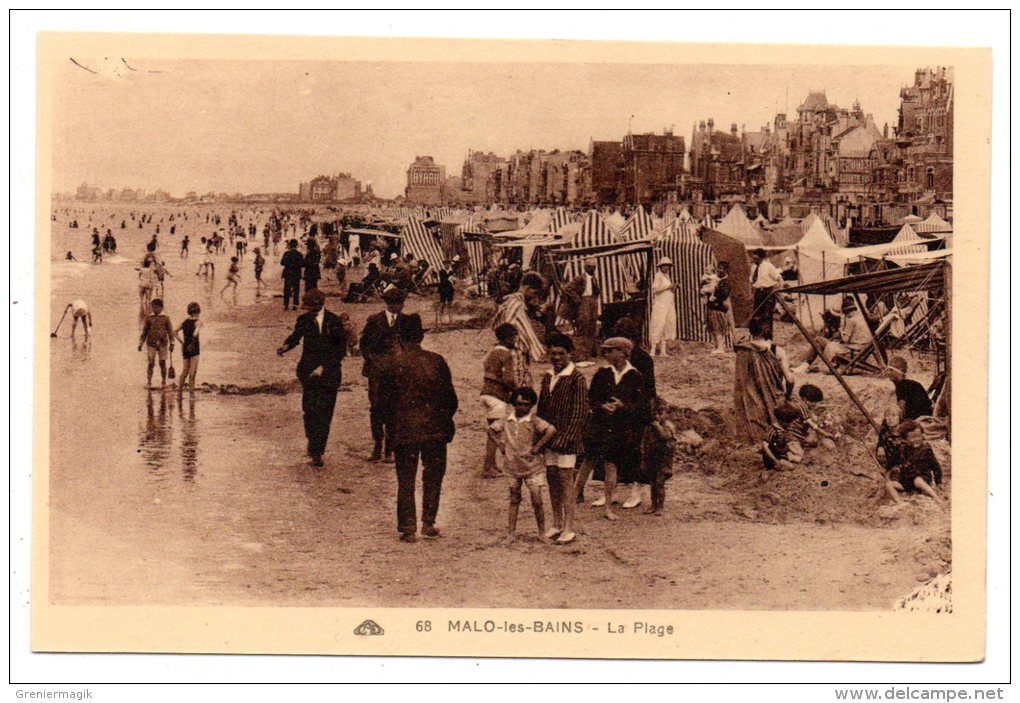 Cpa 59 - Malo Les Bains - La Plage - Malo Les Bains