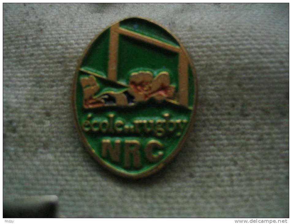 Pin´s De L´Ecole Du Rugby NRC (Nice Rugby Club) - Rugby