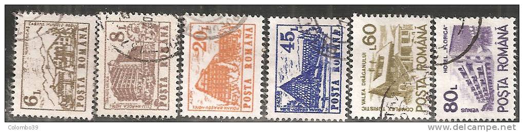 Romania 1991 Usato - Mi.4710/15  Yv.3971/76 - Usati