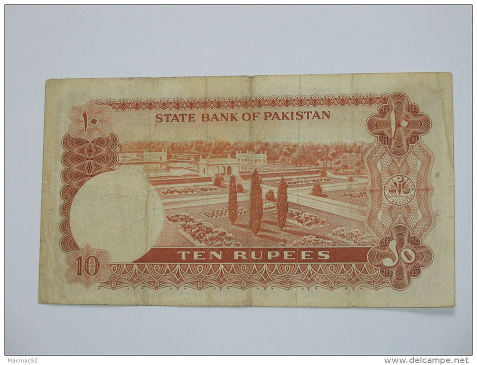 10 Ten Rupees 1970 - State Bank Of Pakistan. - Pakistan