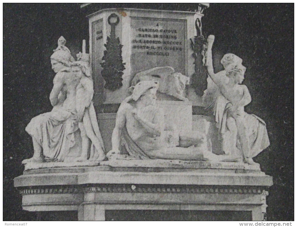 TORINO (Turin, Piemonte, Italie) - Monumento A Camillo Cavour - Non Voyagée - Autres Monuments, édifices