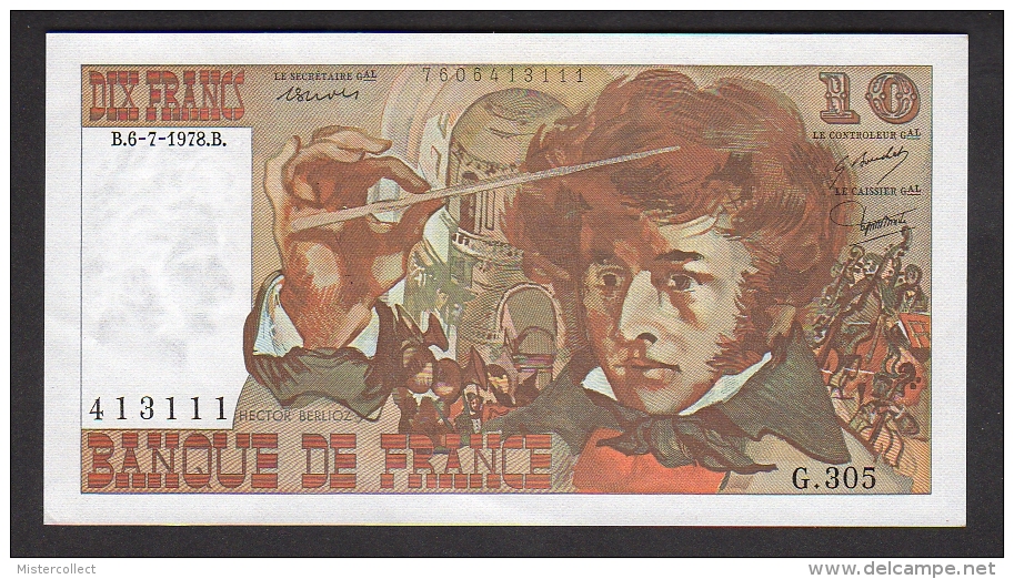 10 F BERLIOZ - 1978 -  Pr.NEUF - 10 F 1972-1978 ''Berlioz''