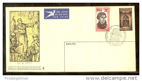 REPUBLIC OF SOUTH AFRICA, 1967,, First Day Cover Nr. 6, Reformation F2660 - Covers & Documents
