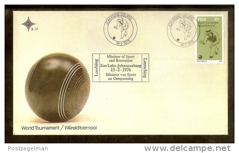 REPUBLIC OF SOUTH AFRICA, 1976, Bowling Champions, First Day Cover Nr.2.12 - Covers & Documents