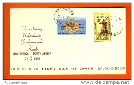 REPUBLIC OF SOUTH AFRICA, 1966, Reformed Church, First Day Cover Nr.2 - Covers & Documents