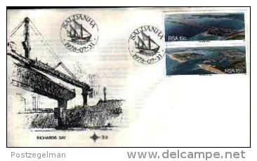 REPUBLIC OF SOUTH AFRICA, 1978, Export Harbours, First Day Cover Nr.3.9 - Brieven En Documenten