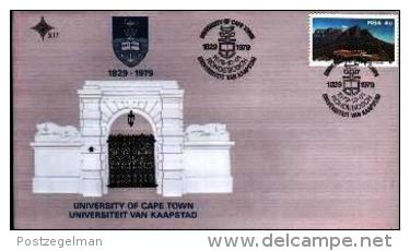 REPUBLIC OF SOUTH AFRICA, 1979, Cape Town University, First Day Cover Nr.3.17 - Covers & Documents