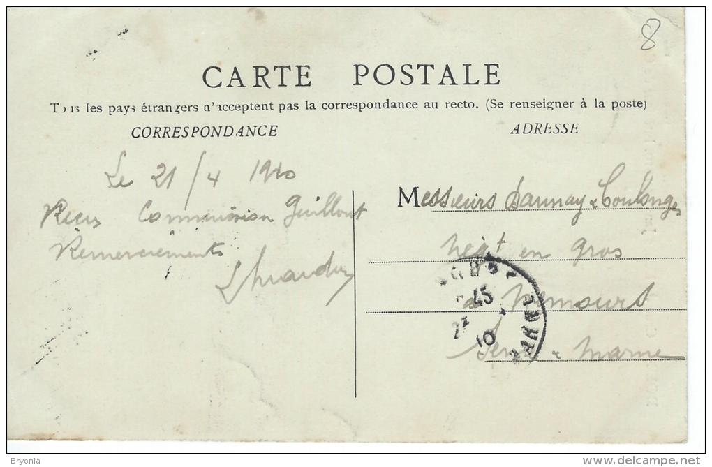 CPA -  DOLE  - Crue Du Doubs Janvier 1910 - Intérieur De Cour - - Dole