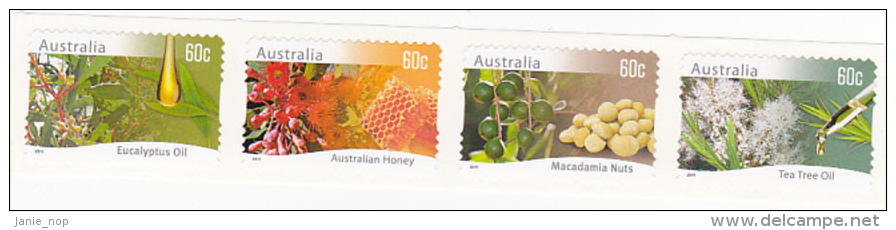 Australia 2011 Farming Native Plants Self-Adhesive - Fogli Completi