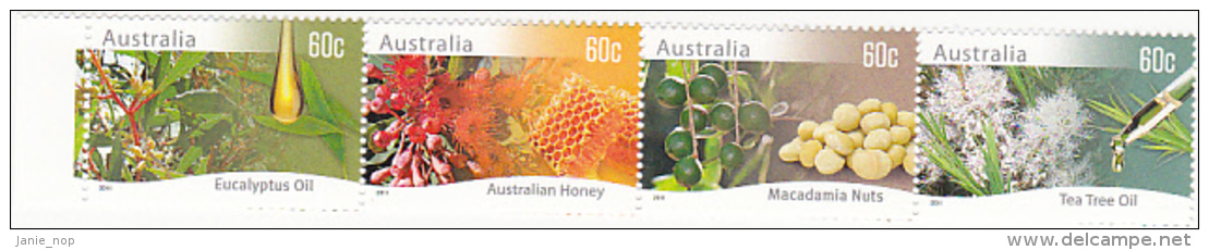 Australia 2011 Farming Native Plants Set  MNH - Sheets, Plate Blocks &  Multiples