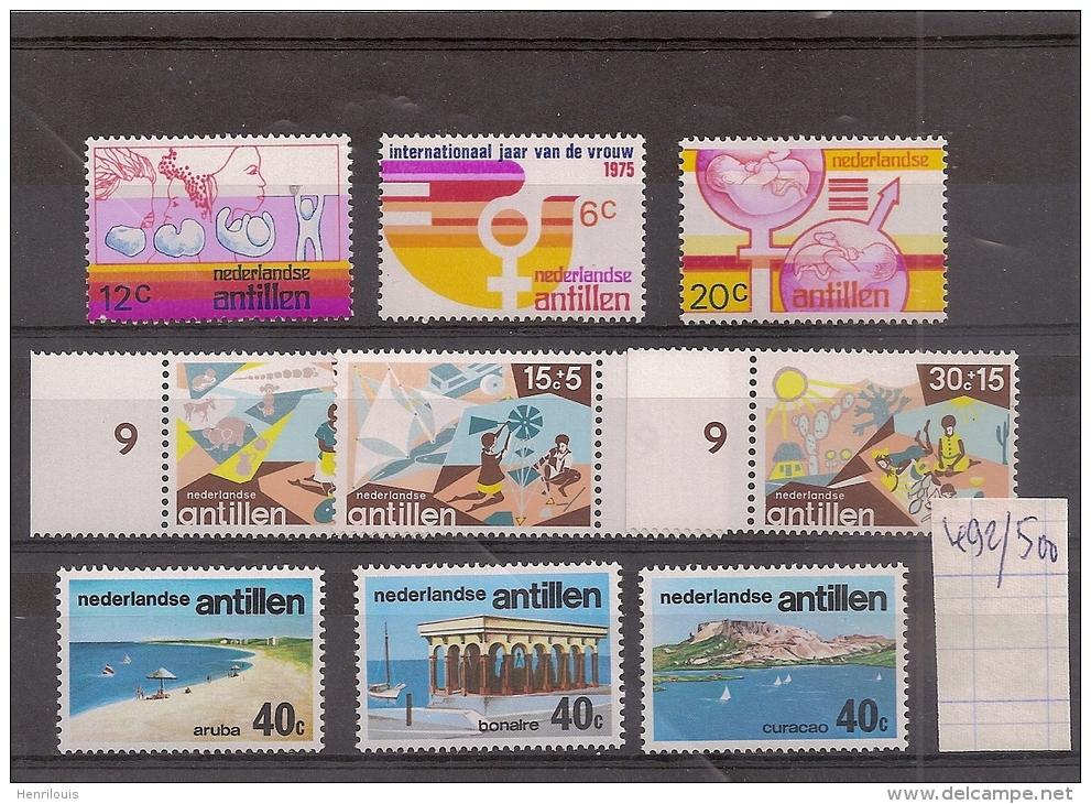 ANTILLES NEERLANDAISES / NEDERLANDSE ANTILLEN    Timnbres ** / MNH   (ref 914 ) - Curaçao, Antilles Neérlandaises, Aruba
