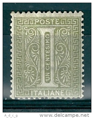 1863  DE LA RUE CIFRA 1 + 2  Cent  NUOVO - Neufs