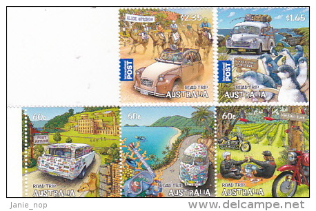 Australia 2012 Road Trip Set  MNH - Sheets, Plate Blocks &  Multiples