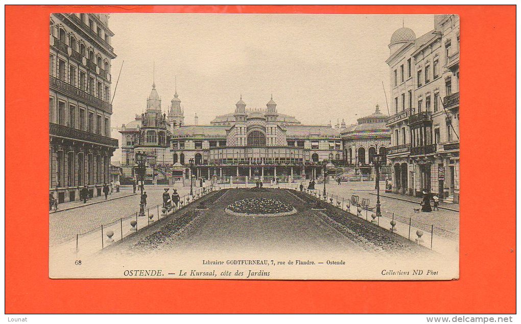 OSTENDE - Le Kursaal, Côte Des Jardins (pli Coin Gauche) - Oostende