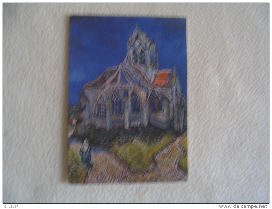 L'EGLISE  D'AUVERS SUR OISE...V. VAN GOGH... - Objets D'art