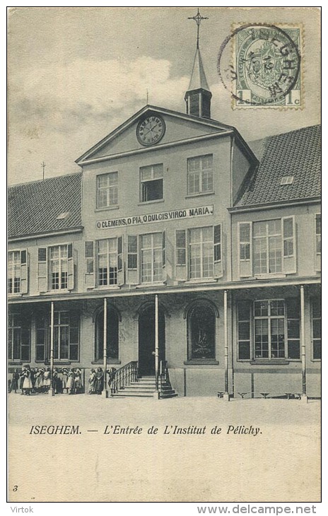 Izegem :  L'entrée De L'institut De Pélichy - Izegem