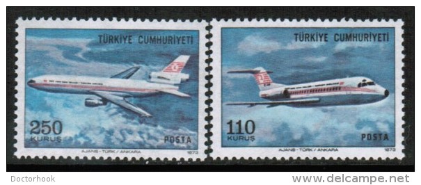 TURKEY   Scott #  C 55-6**  VF MINT NH - Luftpost
