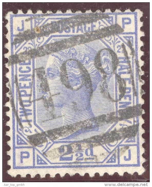 Grossbritanien 1880 Mi#59 WZ11 Stempel # 498 - Used Stamps