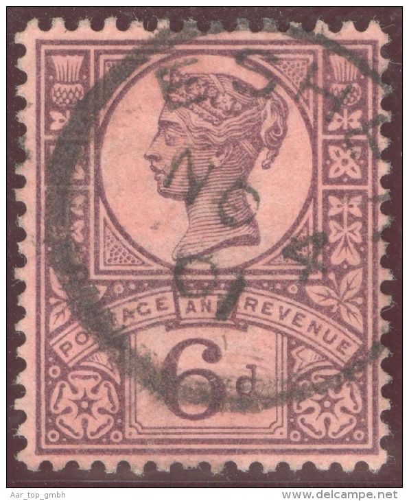 Grossbritanien 1887 Mi#94 Vollstempel ESHe 1901-11-04 - Usati