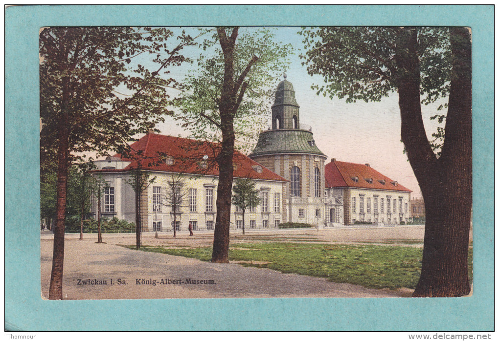 ZWICKAU  I. Sa.  -  König-Albert-Museum  -  1941  -  BELLE CARTE  - - Zwickau