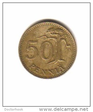 FINLAND    50  PENNIA  1976  (KM # 48) - Finnland