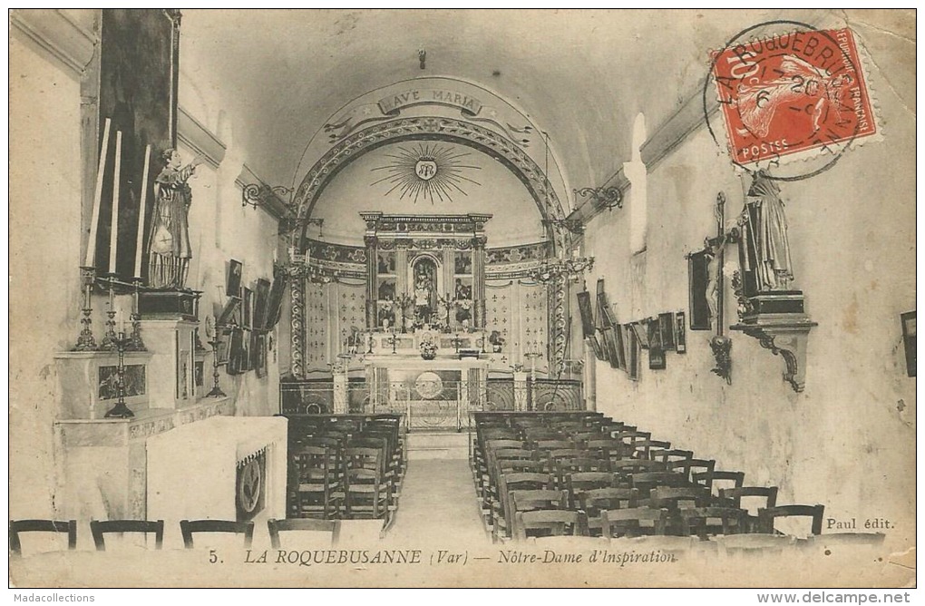 La Roquebusanne (83) Intérieur De L'Eglise - La Roquebrussanne