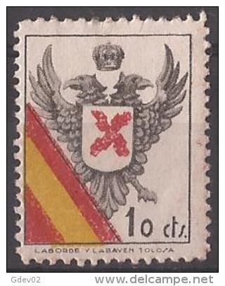 RQT2-LM081TAN.Espagne.Spain.España.Escudo.Requetes.Bandera.1936/8.(Galvez 2**) En Nuevo. - Nuevos