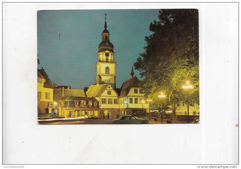 BT13573 Erbach Im Odenwald Blick Auf Kirche Und Rathaus     2 Scans - Erbach