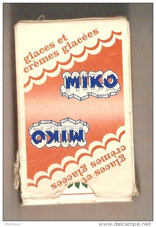 Pub Miko Glaces Et Crêmes Glacées (belote, Piquet Manille) - 32 Kaarten