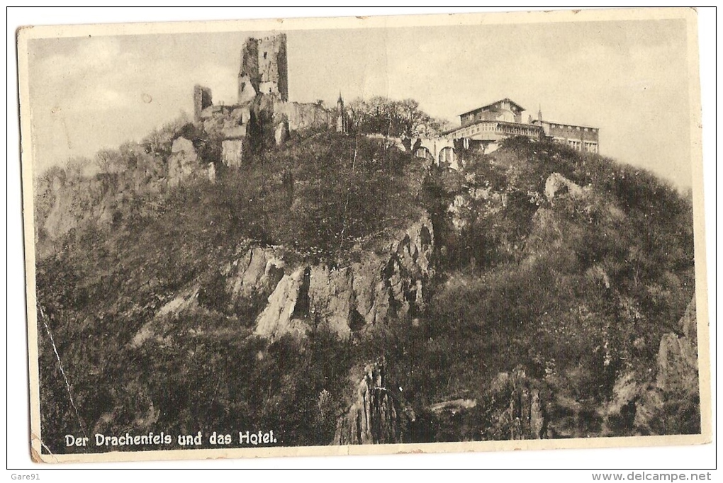 Der Drachenfels Und Das Hotel - Drachenfels