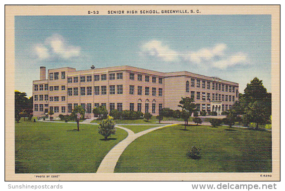 South Carolina Greenville Senior High School - Greenville