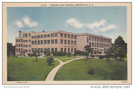 South Carolina Greenville Senior High School - Greenville