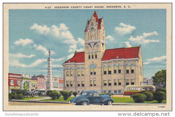 South Carolina Anderson County Court House - Anderson