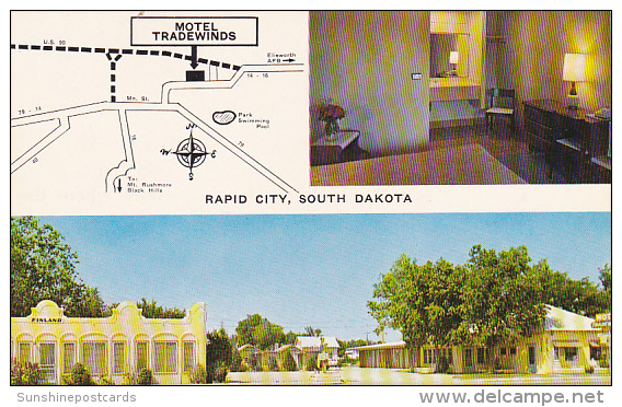 South Dakota Rapid City Tradewinds Motel - Rapid City