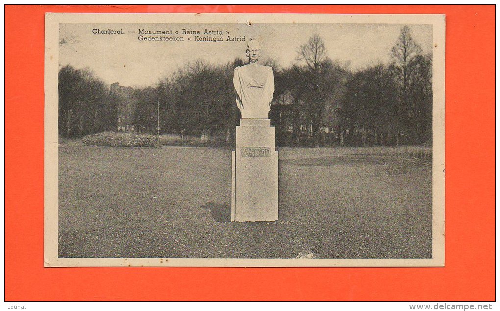 Charleroi - Monument "Reine Astrid" - Charleroi