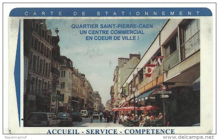 Télécarte :  Carte  De  Stationnement :  CAEN - Tarjetas De Estacionamiento (PIAF)