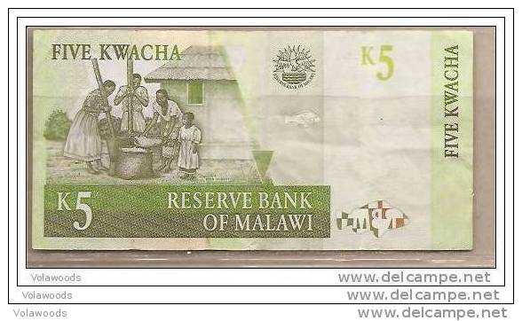 Malawi - Banconota Circolata Da 5 Kwacha - 1997 - Malawi