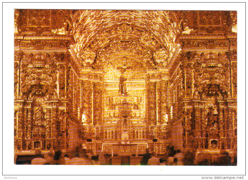 Bresil: Salvador De Bahia, Sao Francisco Church, Major Altar Made Of Pure Gold (13-1680) - Salvador De Bahia
