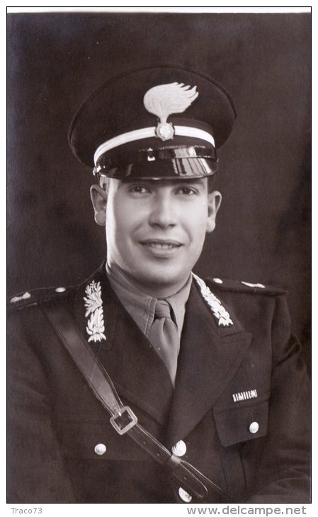 MILITARE _ ( Carabiniere ) _  Regio Esercito Italiano - Foto Formato 13,5 X 8,5 Cm - Guerra, Militari