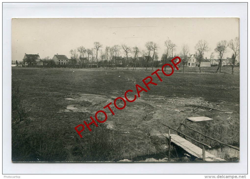 Vue Sur BEERST-DIKSMUIDE Du Clocher De ESEN-CARTE PHOTO Allemande-GUERRE 14-18-1WK-BELGIQUE-BELGIEN- - Diksmuide