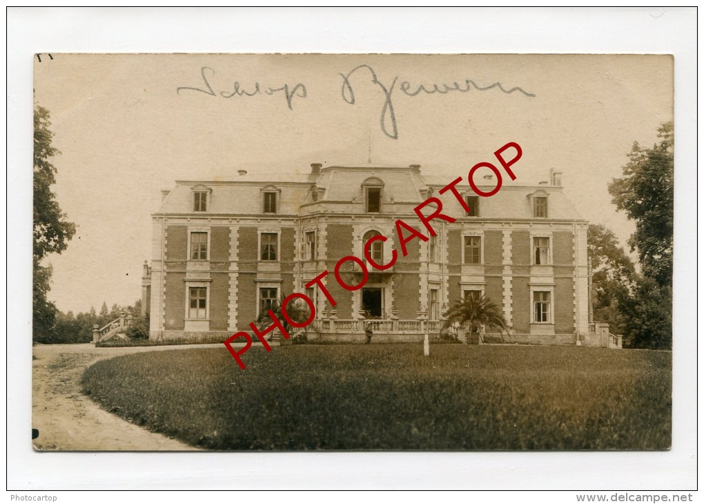 Chateau-Schloss-BEVEREN-C ARTE PHOTO Allemande-GUERRE 14-18-1WK-BELGIQUE-BELGIE N-1917- - Beveren-Waas