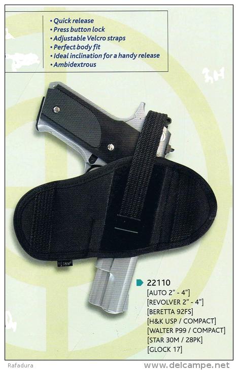 Holster En Cordura 22110 Auto Rév Beretta HK WALTHER STAR GLOCK - Decorative Weapons